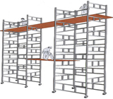 Andaimes em Volta Redonda